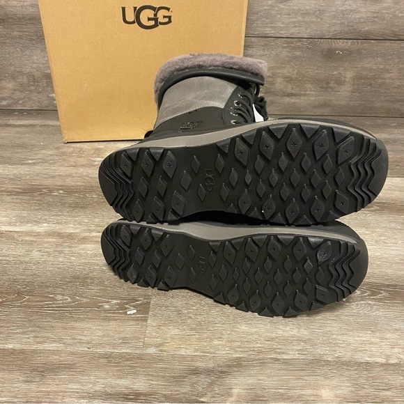 UGG | Adirondack III Tall Waterproof Snow Boots In Black NEW - Picture 8 of 12